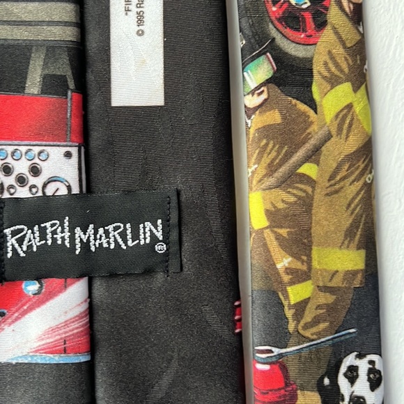 Mens tie vintage Ralph Marlin - Picture 5 of 6